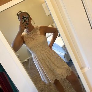 Target white lace dress
